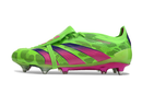 BOTA DE FUTBOL ADIDAS PREDATOR TONGUE SG ELITE - VERDE/ROSA