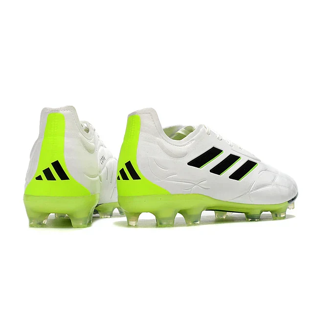 BOTA DE FUTBOL Adidas Copa Purefirm Elite FG - BLANCO/VERDE