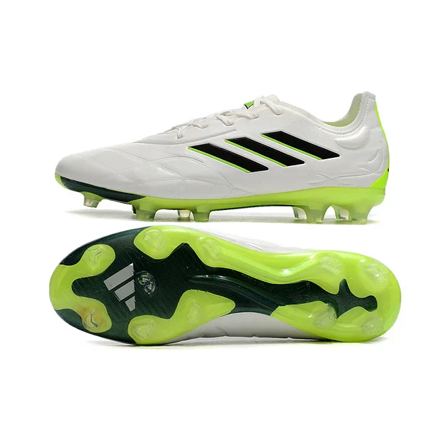 BOTA DE FUTBOL Adidas Copa Purefirm Elite FG - BLANCO/VERDE
