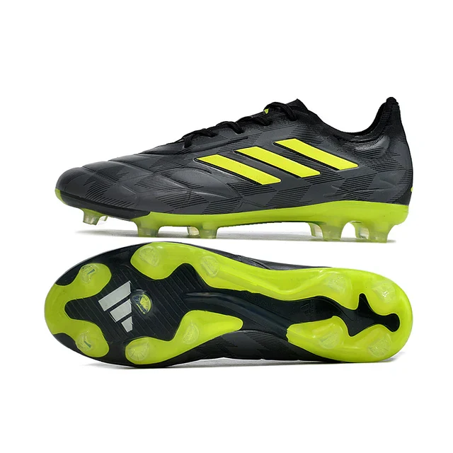 BOTA DE FUTBOL Adidas Copa Purefirm Elite FG - NEGRO/VERDE