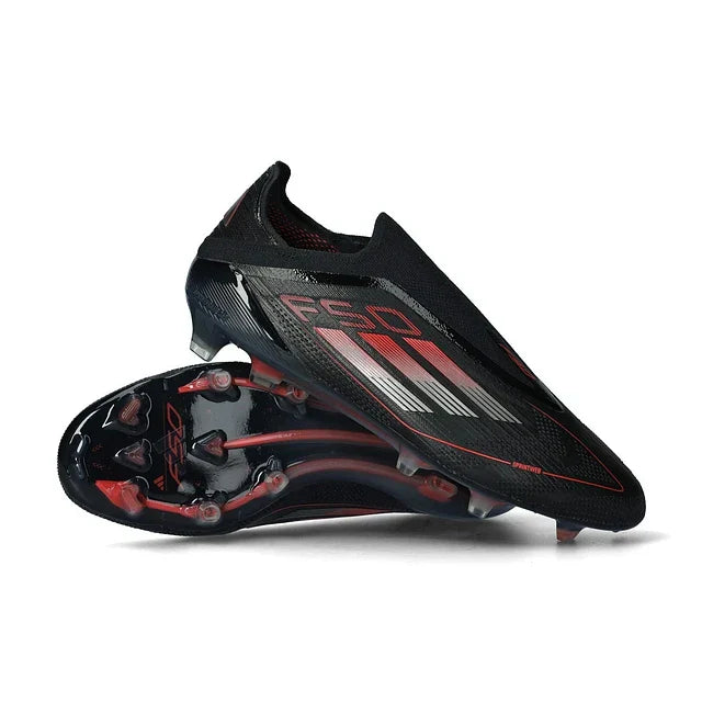 BOTA DE FUTBOL ADIDAS F50 FG ELITE - NEGRO/ROJO
