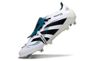 BOTA DE FUTBOL ADIDAS PREDATOR TONGUE FG ELITE - BLANCO/AZUL