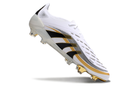 BOTA DE FUTBOL ADIDAS PREDATOR TONGUE FG ELITE - BLANCO/DORADA