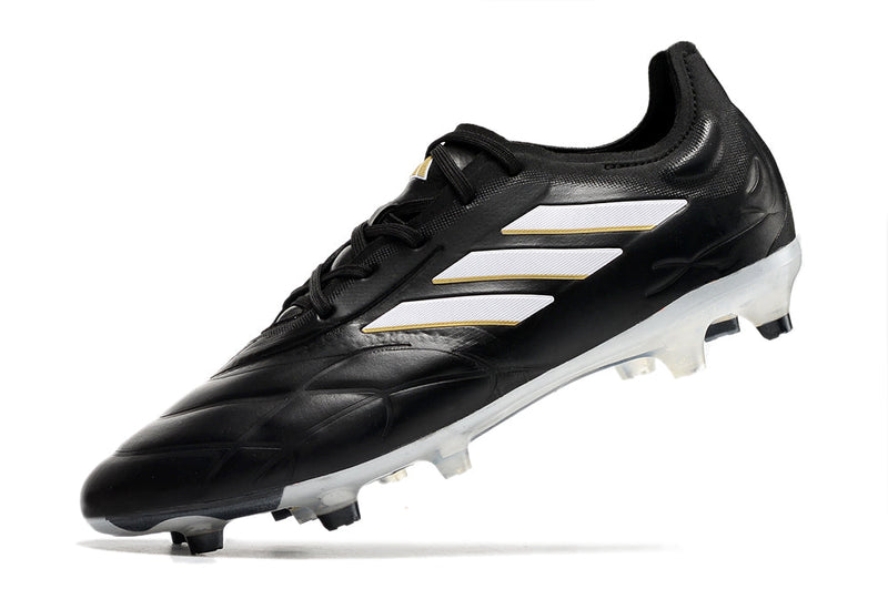 BOTA DE FUTBOL ADIDAS COPA PUREFIRM GROUND BOOTS BLACK AND WHITE ELITE FG